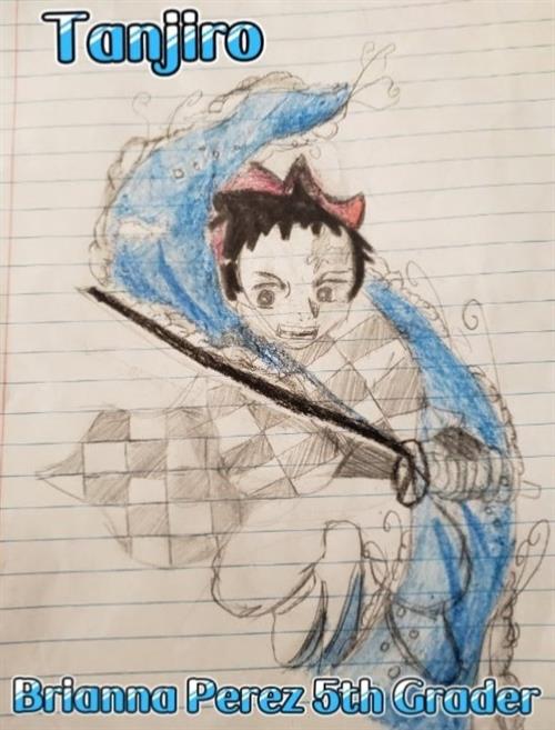 Tanjiro by Brianna 